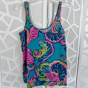 Lilly Pulitzer Vibrant Paisley Tank Top